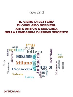 cover image of Il 'libro di lettere' di Girolamo Borsieri